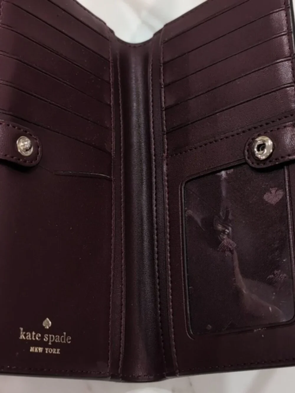 Kate Spade Mulled Wine Stacy Wallet